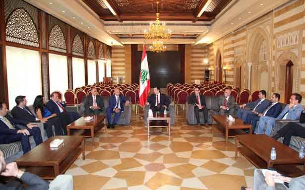 الحريري التقى وفد «الغرفة اللبنانيّة ــ الأوستراليّة»
واطلع على مطالب رجال الأعمال المغتربين