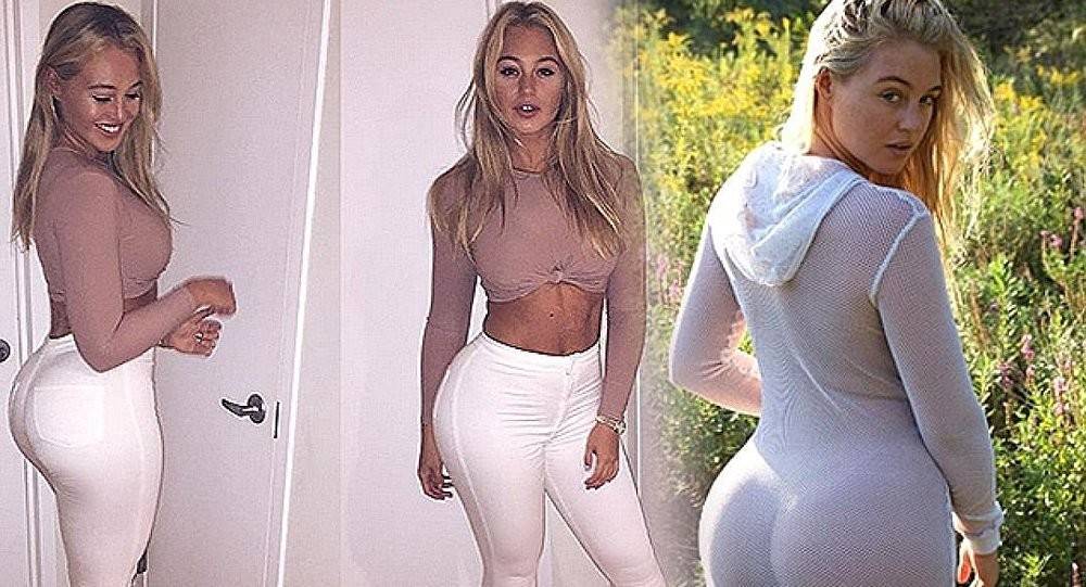 فتاة سمينة تصبح عارضة لملابس سباحة . بالصور