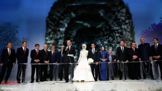 بالفيديو: وصية أردوغان لابنته في عرسها