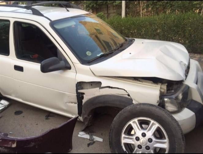 بالصورة: حادث سير خطير يودي بفنّانة ؟