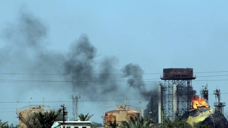 18 قتيلا بهجوم على معمل للغاز في بغداد