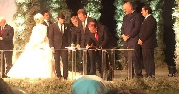 سعد الحريري شاهد في عرس ابنة اردوغان