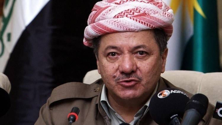 البارزاني: العراق مقسم عمليا والطائفية حدوده