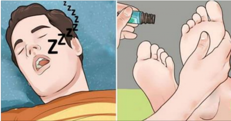 رش هذا المزيج على قدمك قبل 10 دقائق من النوم وشاهد ما سيحصل!