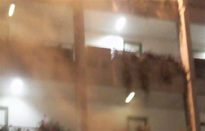 حريق في احدى شاليهات مجمع سياحي في طبرجا