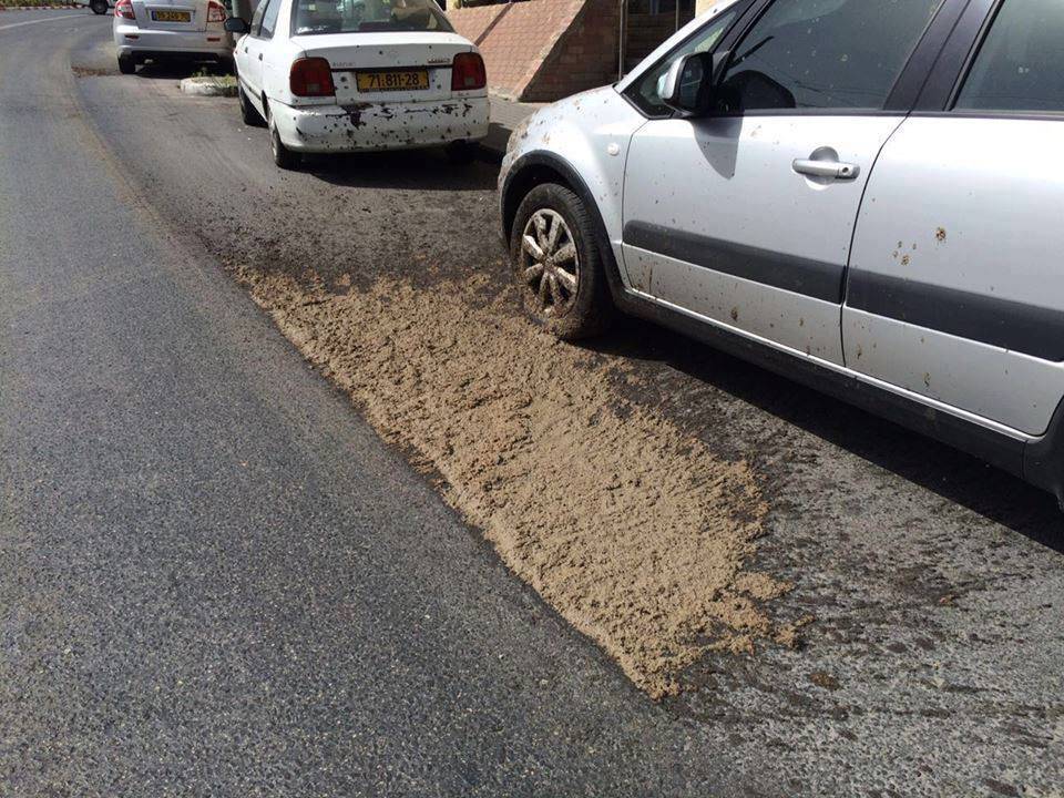 تسرب مادة كيميائية مسرطنة بأحد شوارع القدس