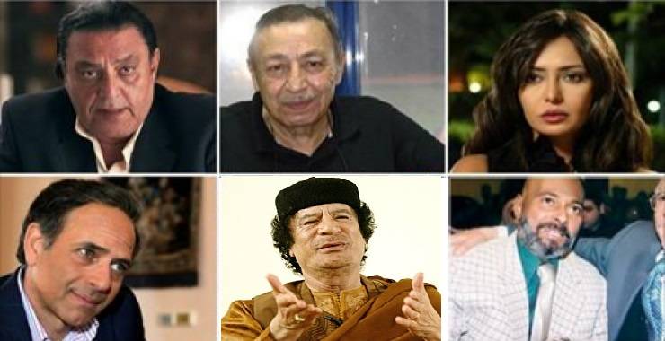 بالصور- المشاهير قبل وفاتهم بدقائق