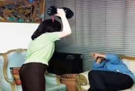 سعودية تعضّ زوجها وتجلده بـ...