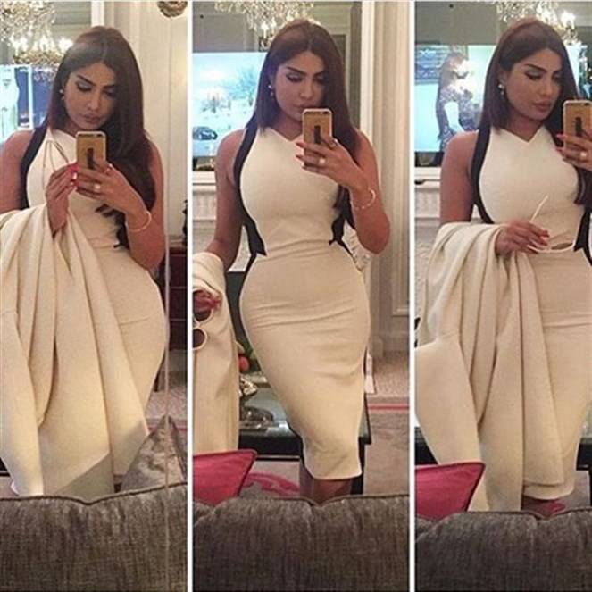 بالصور.. ملابس أمل العوضي في موناكو تستفز جمهورها