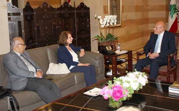 أبرق مُعزياً بضحايا الطائرة المصريّة
سلام استقبل مُديراً في مُنظّمة العفو الدوليّة