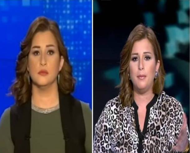 بالفيديو- مذيعة مصرية تشعل مواقع التواصل بسبب هذا التصرف