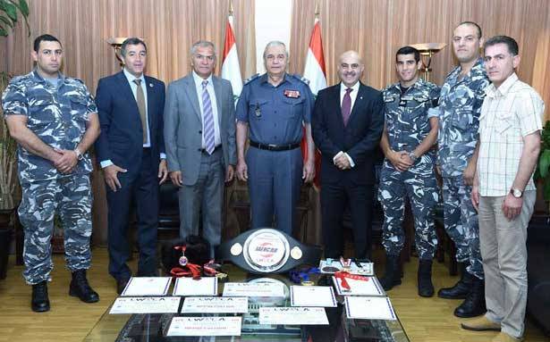بصبوص هنأ فريق ألعاب الفنون
القتالية في قوى الأمن على انجازاته