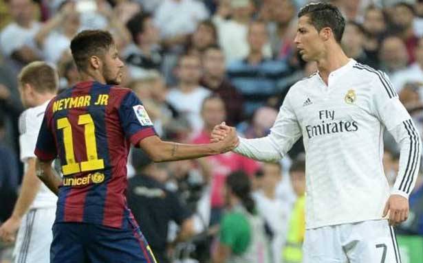 متفرقات كروية من الملاعب العالمية
لاعب سويدي شاب يشعل صراعاً بين برشلونة وريال مدريد ورونالدو يهنىء نيمار عبر الـ «واتس اب»
الكرواتي راكيتيتش يتمنى خسارة ريال لقب دوري أبطال أوروبا وغوارديولا يصر على جلب غوندوغان!