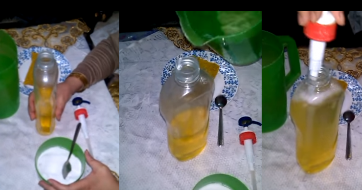 فيديو: شاهد ماذا يحدث عند وضع الملح مع صابون الجلي.. مفاجأة!