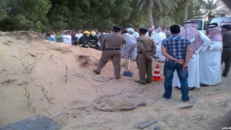 السعودية.. تفاصيل مريعة عن حادثة دفن 5 هنود أحياء بالقطيف..صور