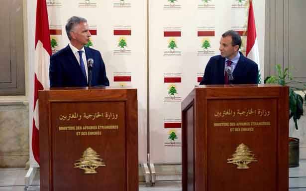 باسيل استقبل نظيره السويسري:
الحياد الإيجابي يُسلّط الضوء على قيمة لبنان
بورخالتري : سويسرا لا تتدخّل في حرب بين دولتين