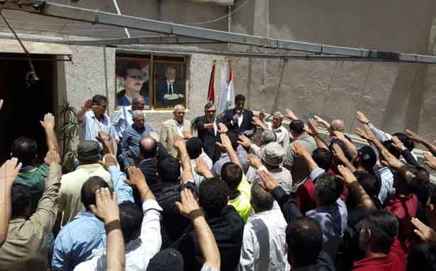 140 عضواً جديداً في حزب البعث
أقسموا اليمين