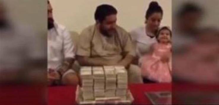 فيديو: شاهدوا ماذا قدم هذا الرجل الكويتي الثري لحفيدته في عيد ميلادها الاول