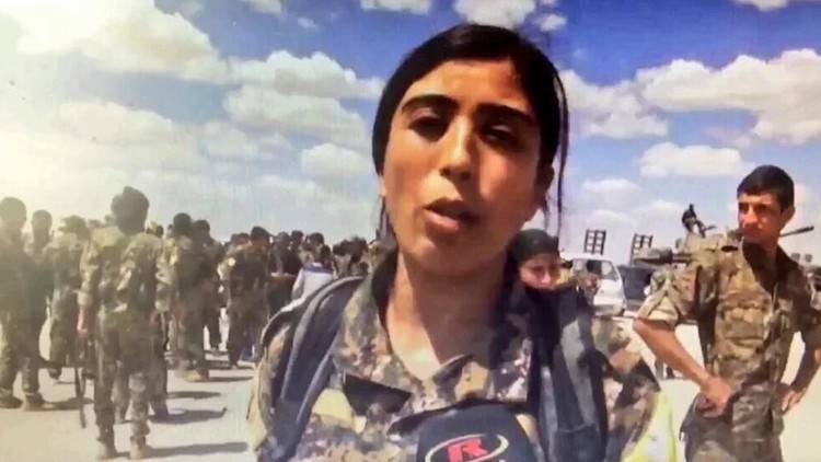 كردية تقود جبهة ضد داعش!
