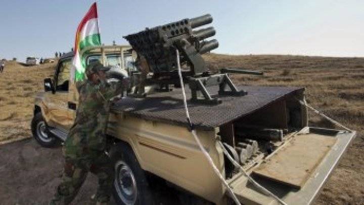 قوات من التحالف الدولي تشارك مع البشمركة في الهجوم لاستعادة مدينة الموصل