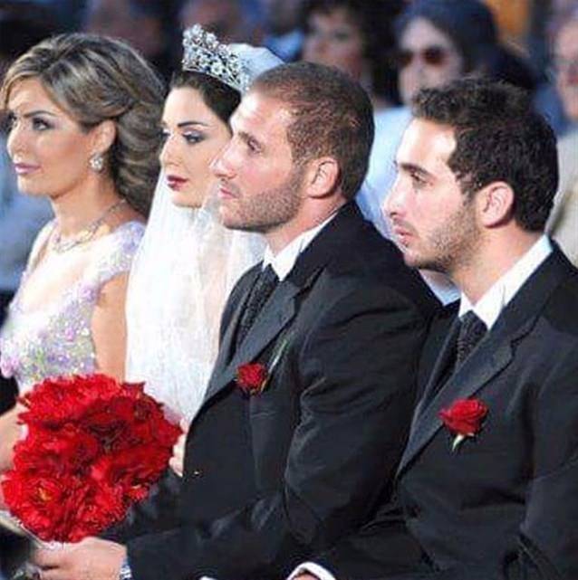 صور تنشر للمرة الأولى من زفاف سيرين عبد النور