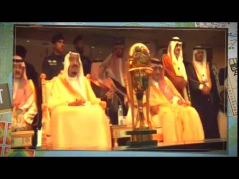 فيديو: لقطة عفوية لردّة فعل الملك سلمان لحظة الاعتداء على لاعب أمامه