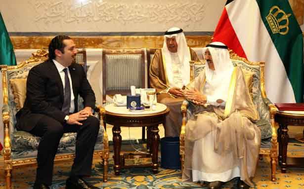 التقى أمير الكويت ورئيس مجلس الأمّة
الحريري : نحترم إرادة أبناء طرابلس