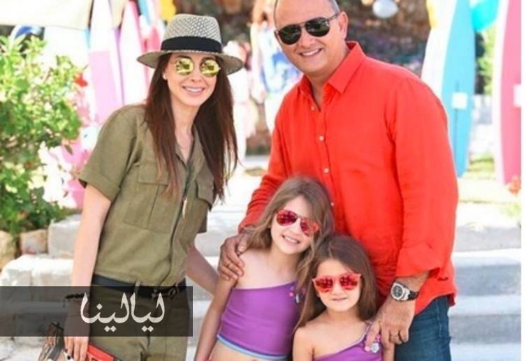 نانسي عجرم وزوجها يحتفلان بعيد ميلاد حوريتيهما في أجواء ساحرة.. بالصور