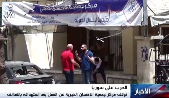 فيديو؛ ما الذي تستهدفه هذه الصواريخ في حلب!!؟