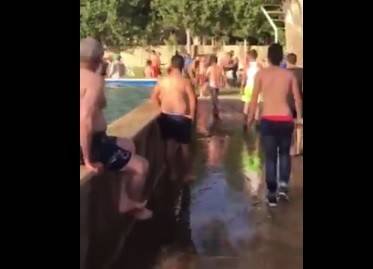 بالفيديو.. إشكال على خلفية معاكسة فتاة!
