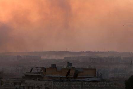 تحطم طائرة حربية قرب حلب