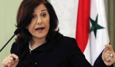 بثينة شعبان: نحن بحاجة للقضاء على الإرهاب