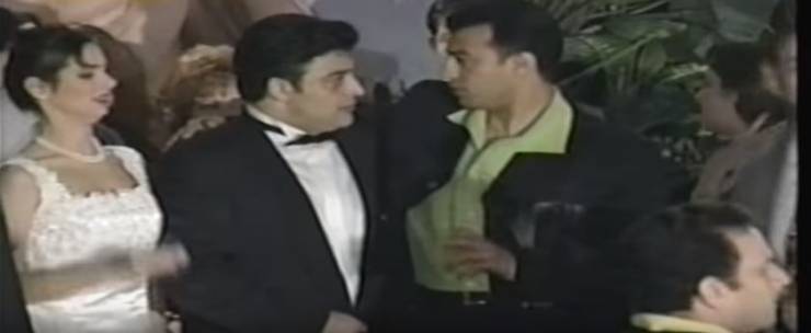 فيديو نادر- محمود ياسين وإيهاب توفيق ونجوم مصر في زفاف حميد الشاعري!