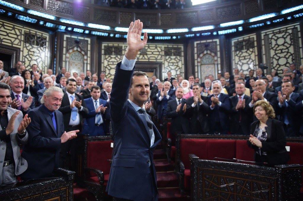 الرئيس الأسد: حربنا ضد الارهاب مستمرة ولا خيار امامنا سوى الانتصار