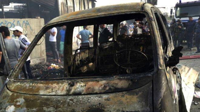 عشرات القتلى والجرحى في تفجيرين انتحاريين في بغداد