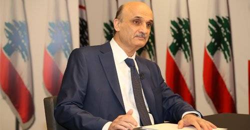 جعجع استقبل البون ورئيس بلدية زوق مكايل بحضور الدكاش