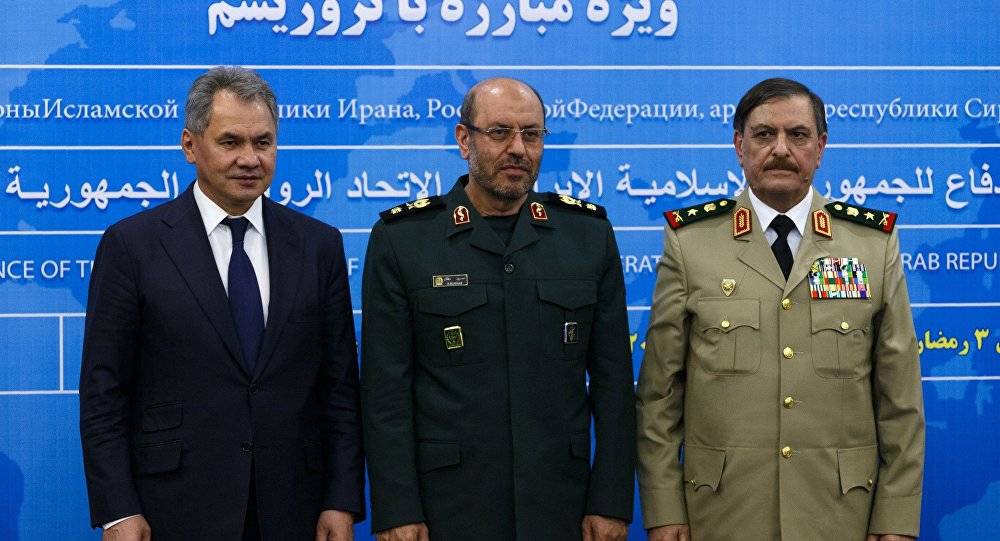 على ماذا اتفق وزراء دفاع روسيا وإيران وسورية؟ (فيديو)