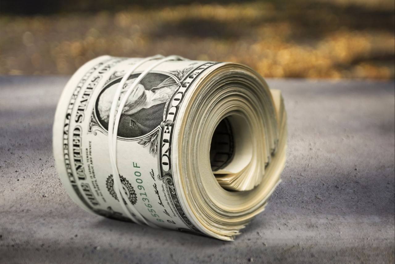 دفن 1.2 مليون دولار في حديقته!