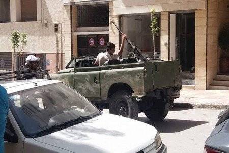 الجيش اللبناني في شوارع المغرب