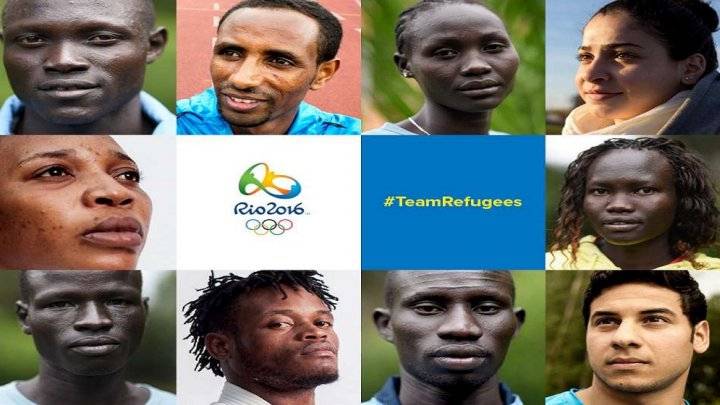 سورية عبرت البحر سباحة ضمن فريق للاجئين يحمل الألوان الأولمبية في البرازيل