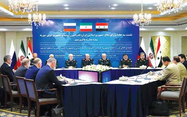الجيش السوري يتقدم في عمق الرقة
اجتماع طهران : محاربة الارهاب للنهاية