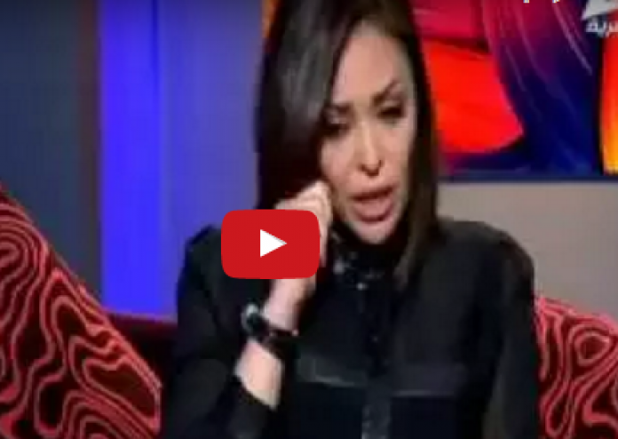فيديو:  داليا البحيري تبكي على الهواء مباشرة.. فما السبب؟