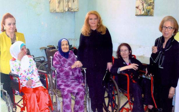 الصلح زارت مُستشفى الأمراض النفسيّة
ودار المسنينالتابع لمركز الخدمات الإجتماعيّة