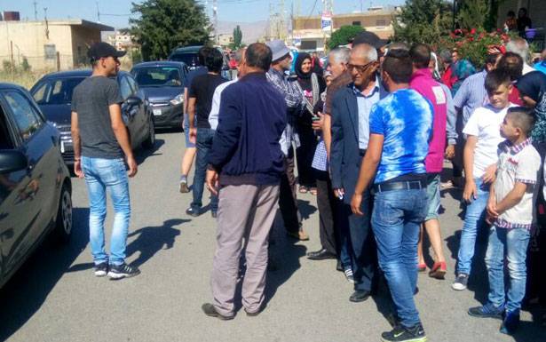 قطع الطريق الدوليّة احتجاجاً
على تلوّث مياه الليطاني