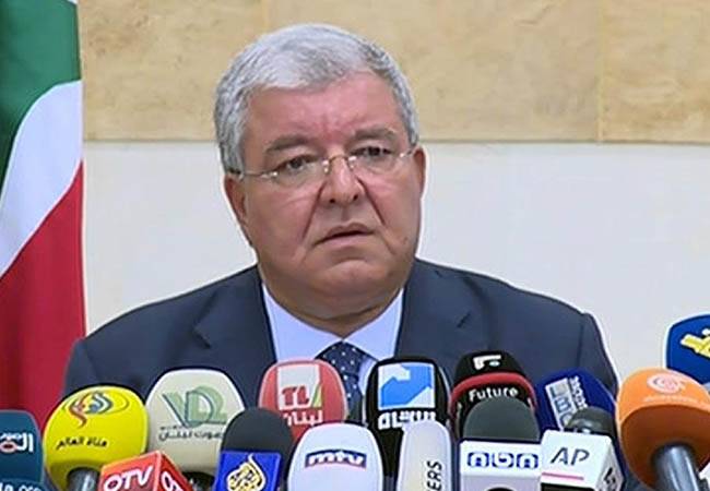المشنوق: تفجير بيروت استهدف بنك بلوم