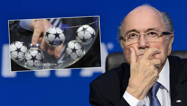 بلاتر يفجرها ويكشف تفاصيل التلاعب بعملية قرعة 