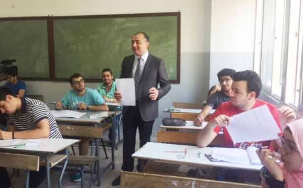 بو صعب جال على مراكز الإمتحانات :
مدارس ترتكب الفضائح في التربية