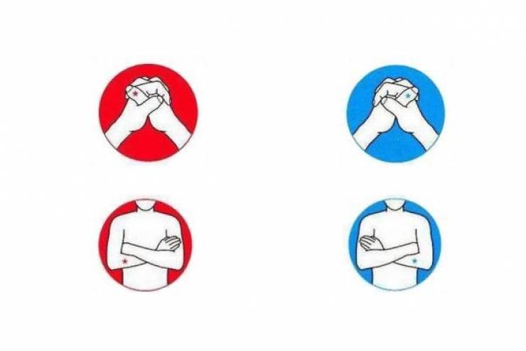طريقة تكتيف الذراعين واليدين تكشف أدق التفاصيل عنك