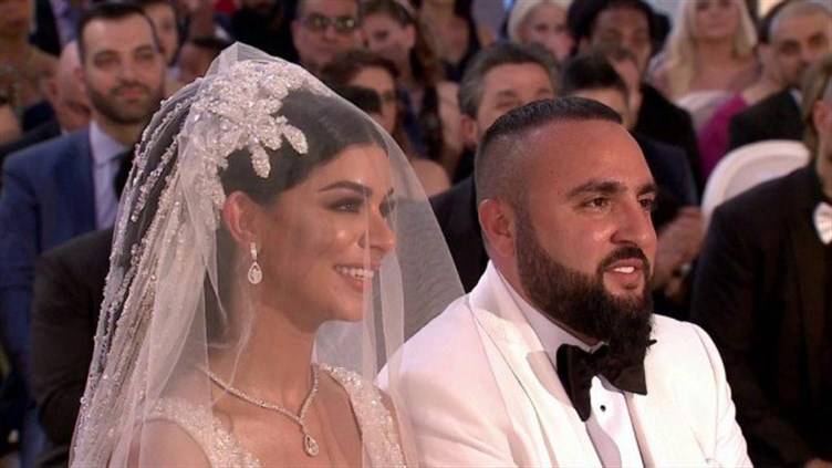بالصور: حفل زفاف ثانٍ لريما فقيه