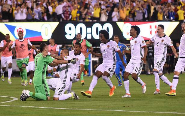 كوبا أميركا 2016 في كرة القدم: كولومبيا الى الدور نصف النهائي